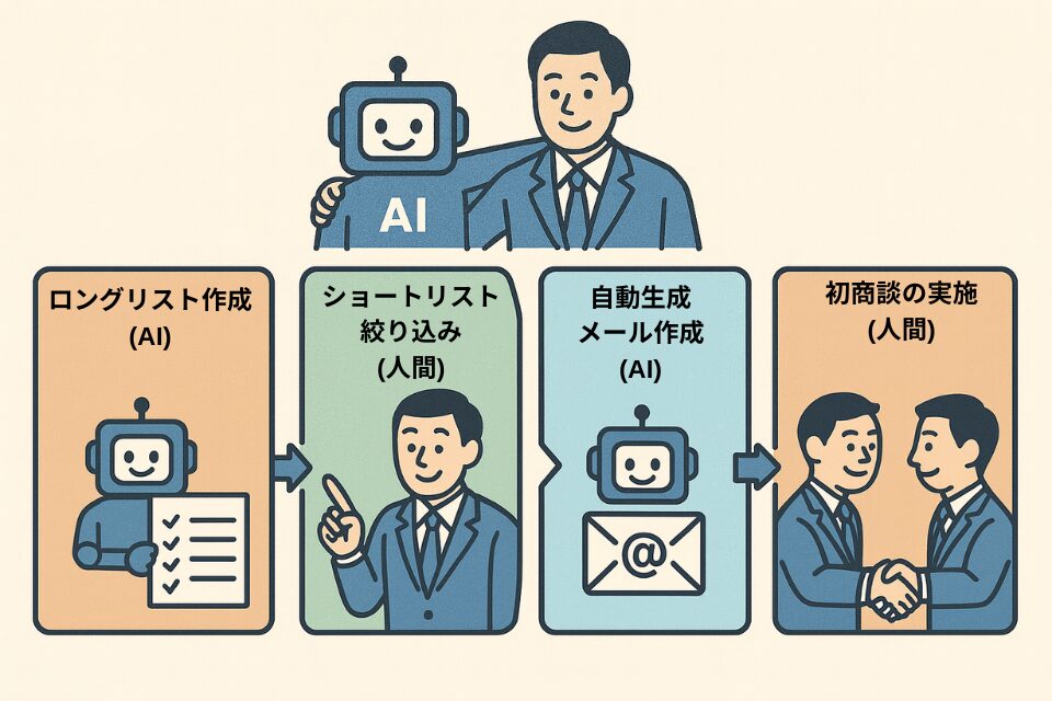 人間とAIの協業イメージ